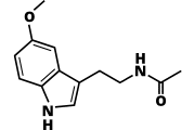 Molécule de mélatonine